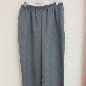 #489 White Stag Grey Dress Pants Size 14 Average